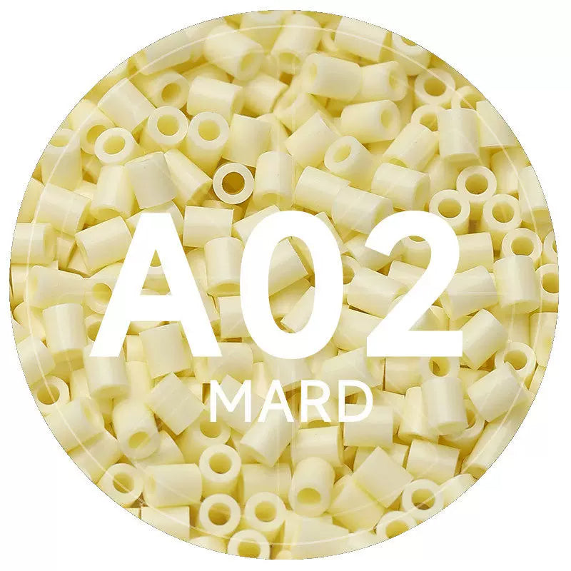 A2 Cheese Yellow 2.6mm Mini Fuse Beads Refill Pack, 1,000 Beads, 10g