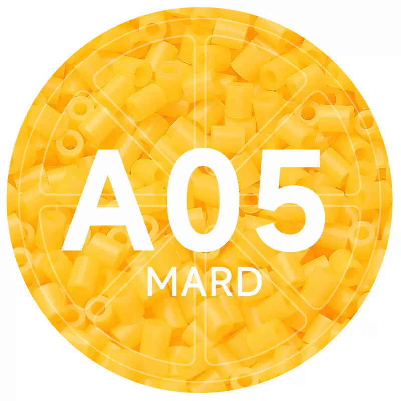 A5 Mango 2.6mm Mini Fuse Beads Refill Pack, 1,000 Beads, 10g