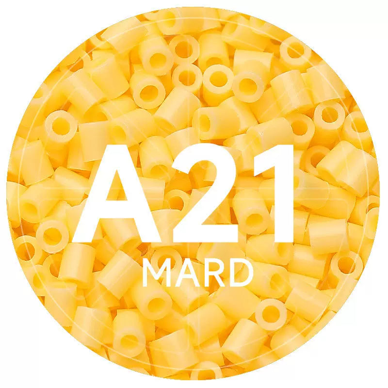 A21 Honey Cream 2.6mm Mini Fuse Beads Refill Pack, 1,000 Beads, 10g