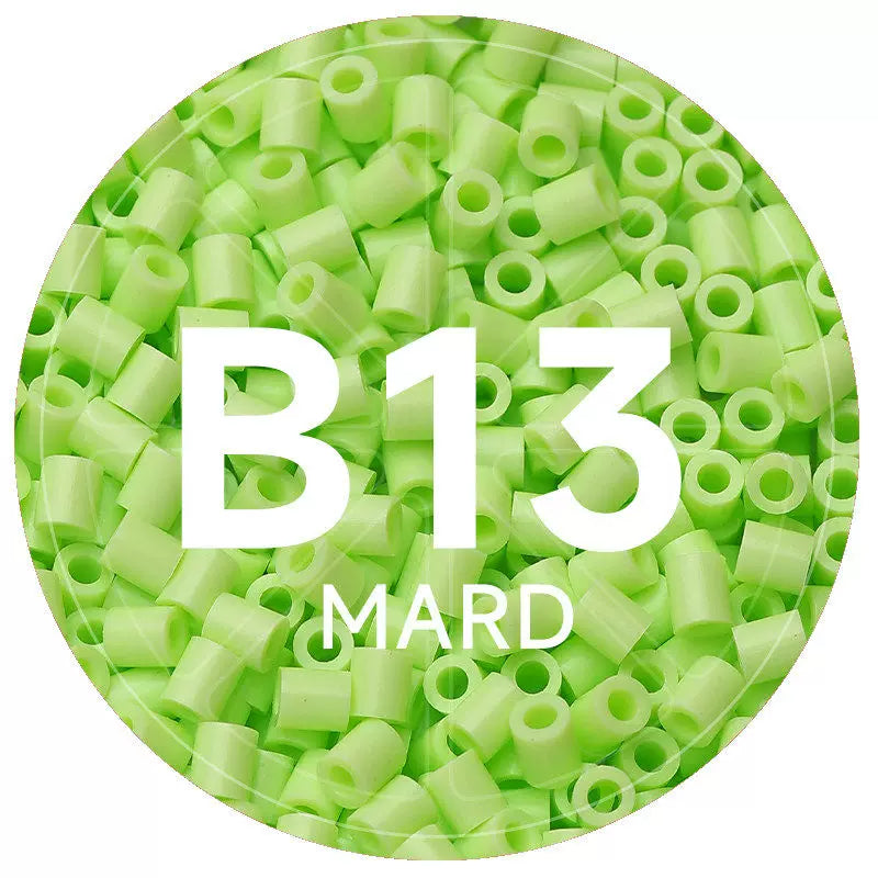 B13 Tea Sprout 2.6mm Mini Fuse Beads Refill Pack, 1,000 Beads, 10g