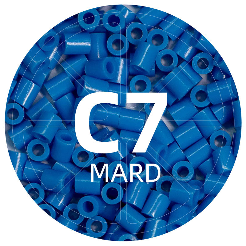C7 Danube 2.6mm Mini Fuse Beads Refill Pack, 1,000 Beads, 10g