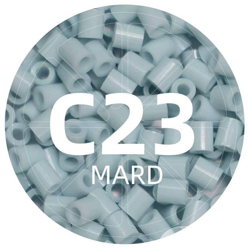 C23 Baby Blue 2.6mm Mini Fuse Beads Refill Pack, 1,000 Beads, 10g