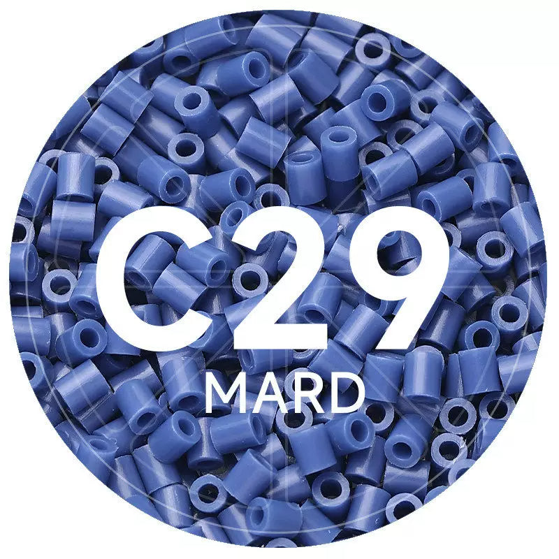 C29 Purple 2.6mm Mini Fuse Beads Refill Pack, 1,000 Beads, 10g