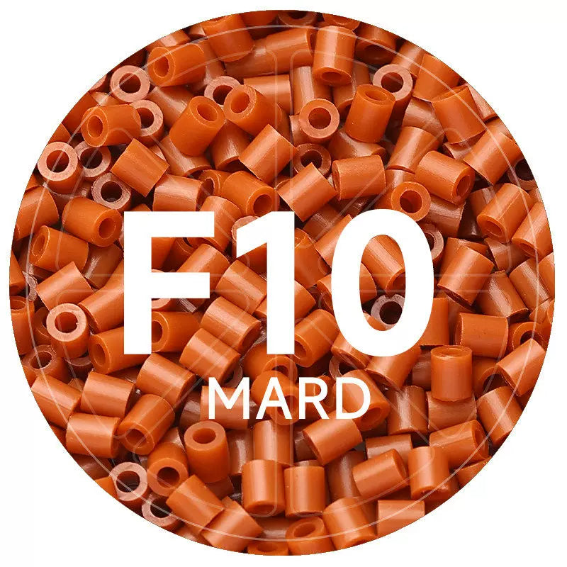 F10 Brown Tea 2.6mm Mini Fuse Beads Refill Pack, 1,000 Beads, 10g