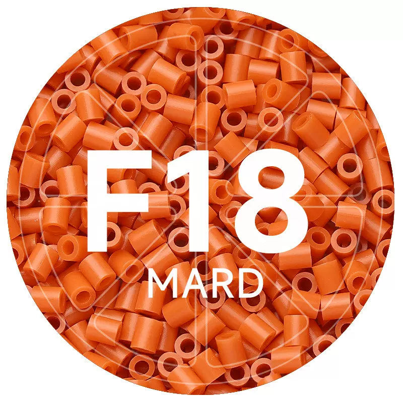 F18 Salmon 2.6mm Mini Fuse Beads Refill Pack, 1,000 Beads, 10g