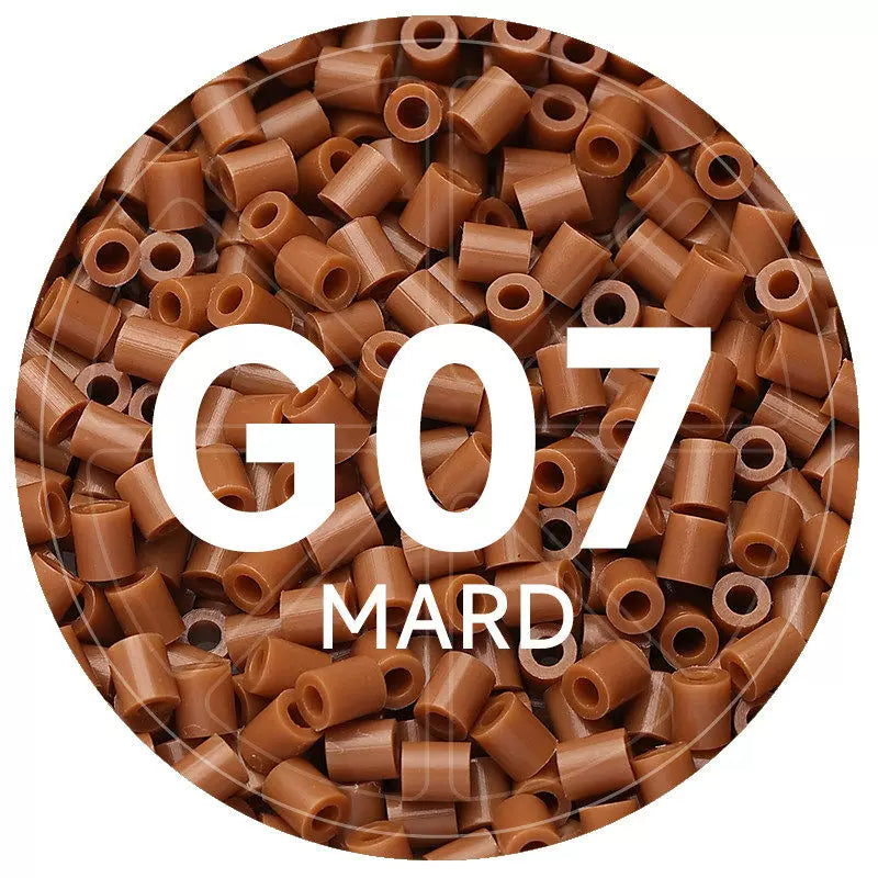 G7 Walnut 2.6mm Mini Fuse Beads Refill Pack, 1,000 Beads, 10g