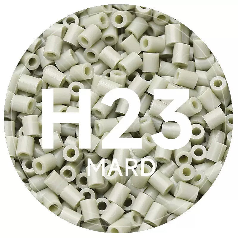 H23 Olive Gray 2.6mm Mini Fuse Beads Refill Pack, 1,000 Beads, 10g