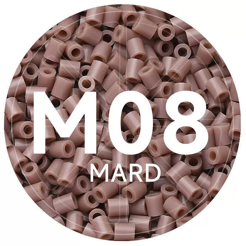 M8 Ash Pink 2.6mm Mini Fuse Beads Refill Pack, 1,000 Beads, 10g