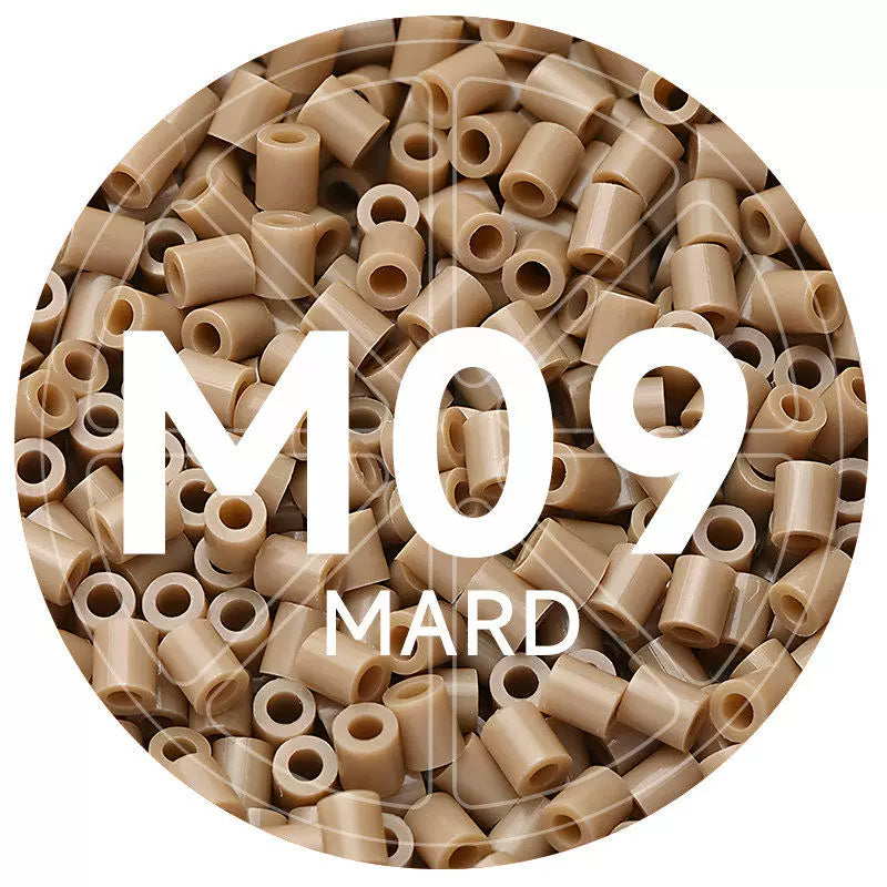M9 Mud Beige 2.6mm Mini Fuse Beads Refill Pack, 1,000 Beads, 10g