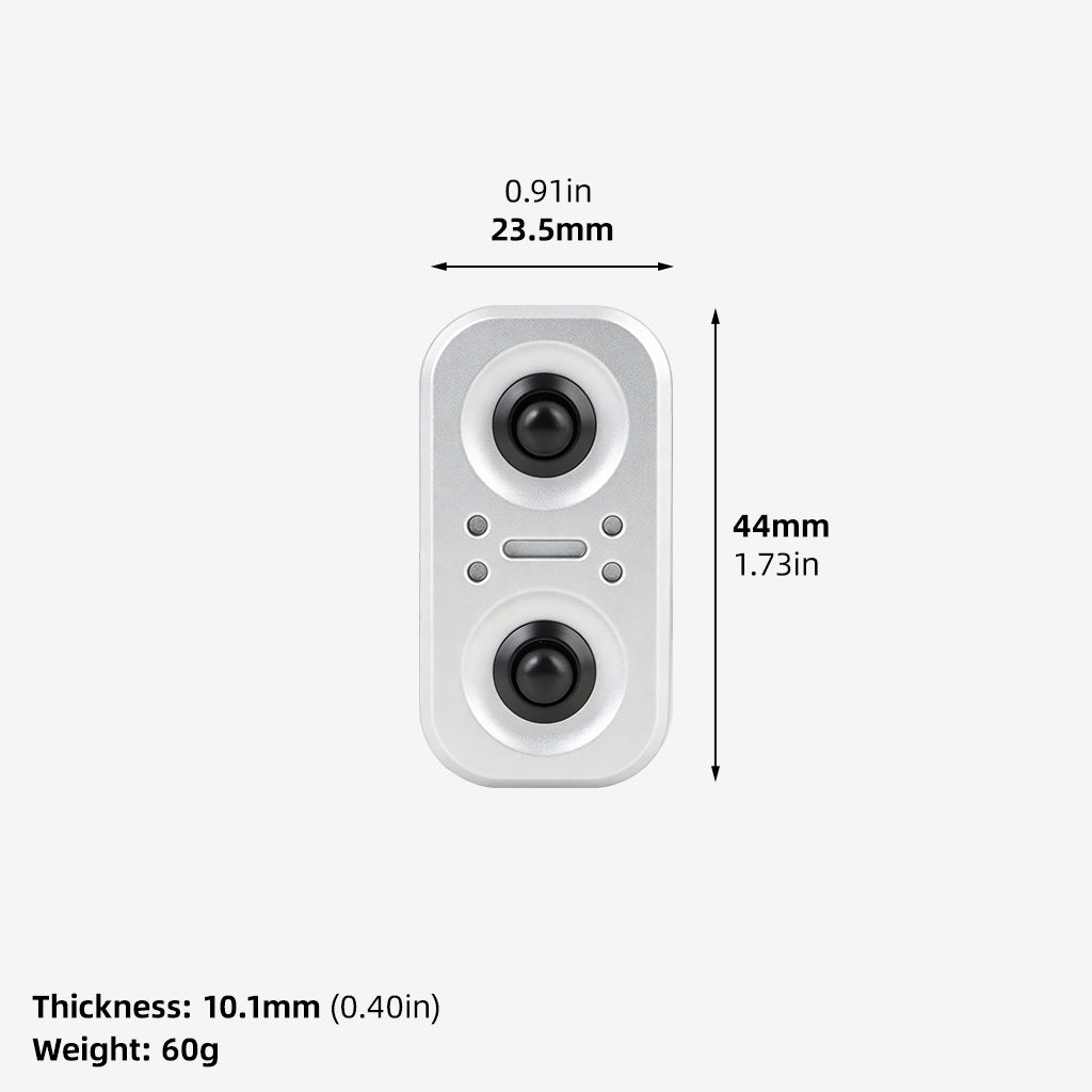 Magnetic Owl Fidget Slider – Metal EDC Spinner Gadget