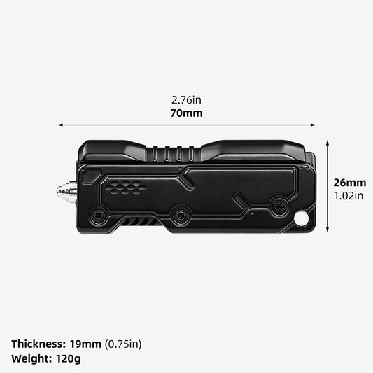 Machine Soul Fidget Slider - Metal EDC Fidget Toy Stress Relief Toy