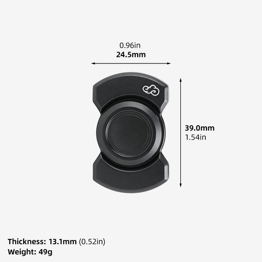 3 in 1 Metal Magnetic Fidget Slider and Hand Spinner