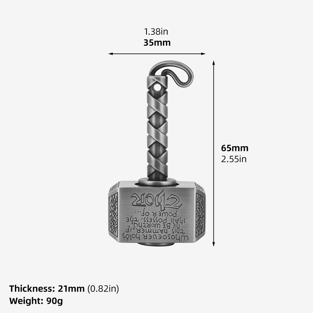 Mini Hammer Fidget Spinners Metal with Star Fidget Finger Spinner Toy