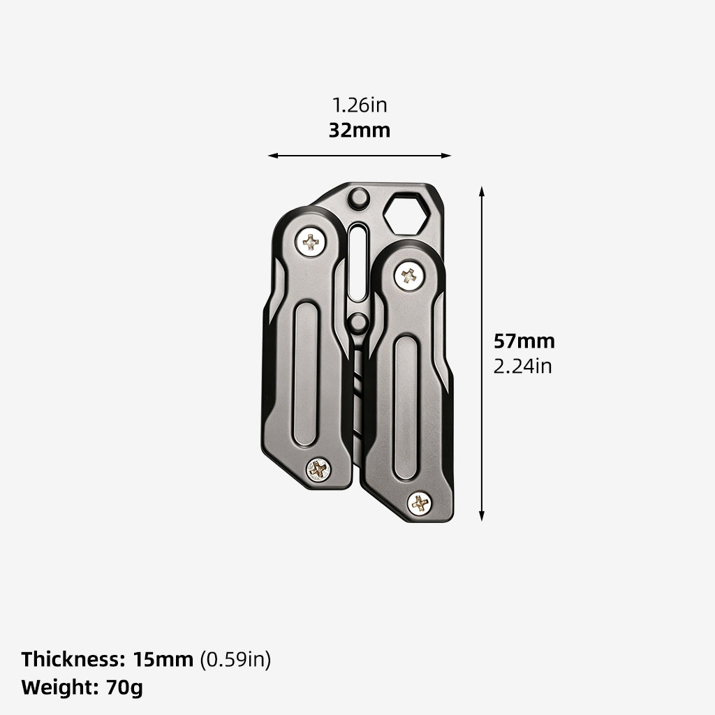 Fidget Slider Compact EDC Bottle Opening Multifunctional Stress Relief Toy Gifts