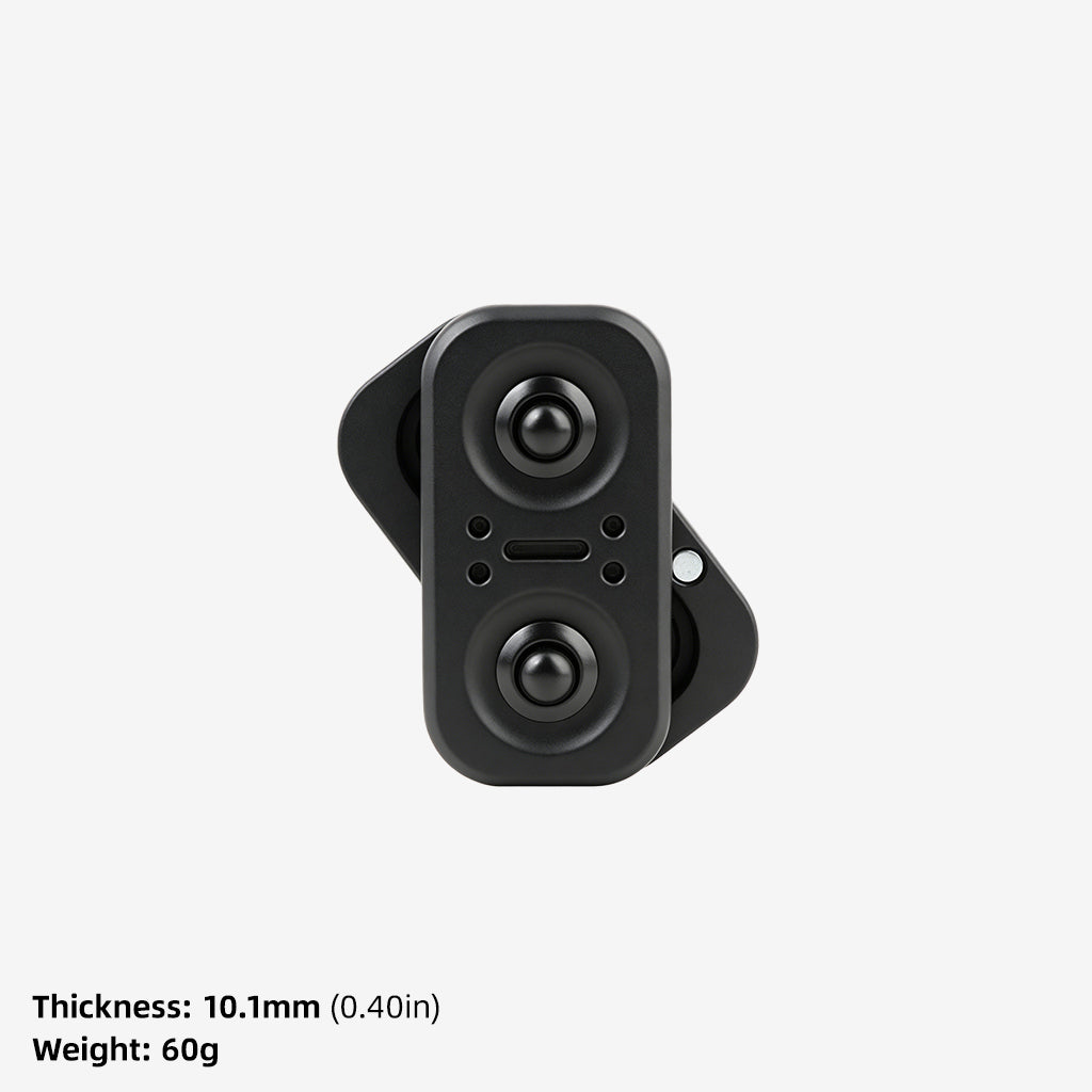 Magnetic Owl Fidget Slider – Metal EDC Spinner Gadget