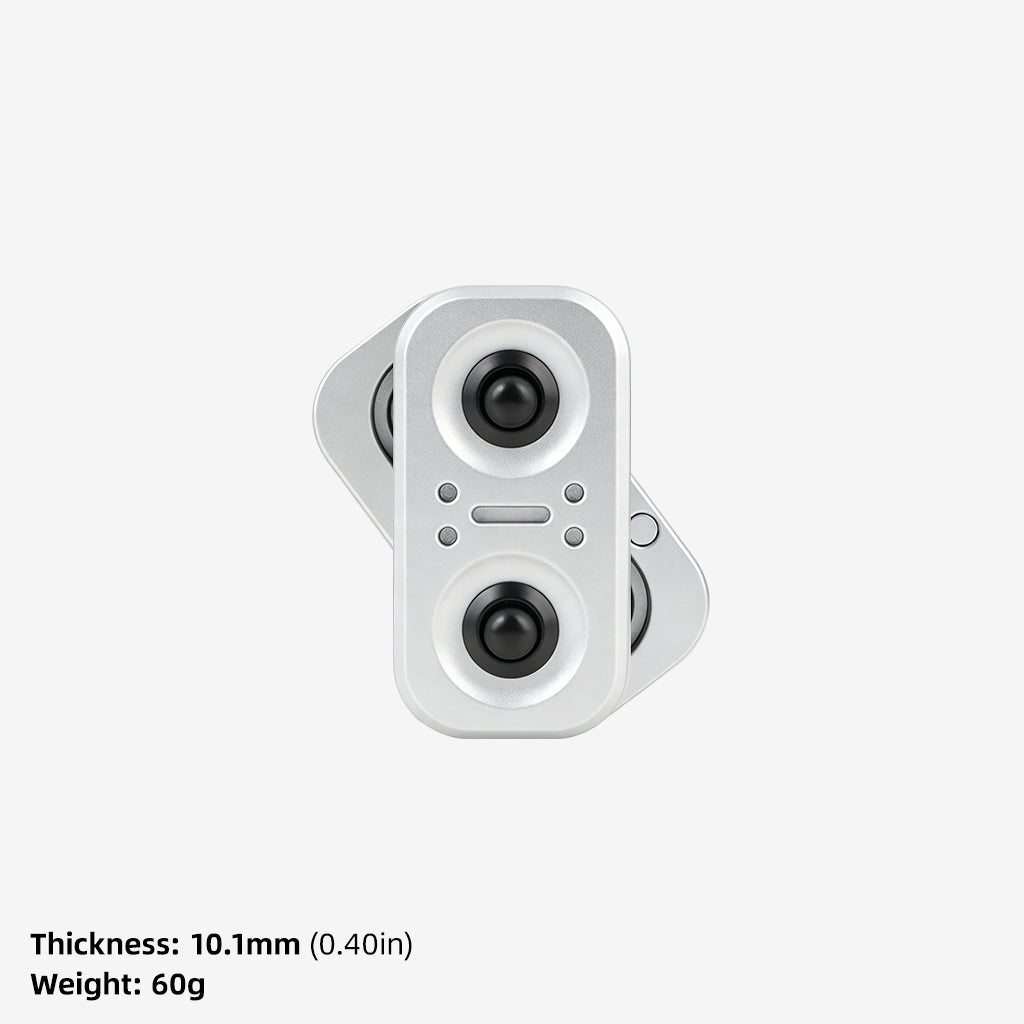 Magnetic Owl Fidget Slider – Metal EDC Spinner Gadget
