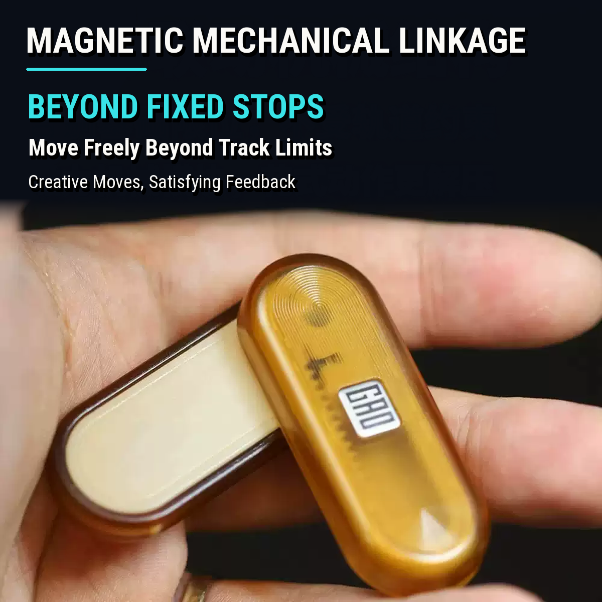 GAO STUDIO Mag Mech Stick Magnetic EDC Slider Fidget Toy