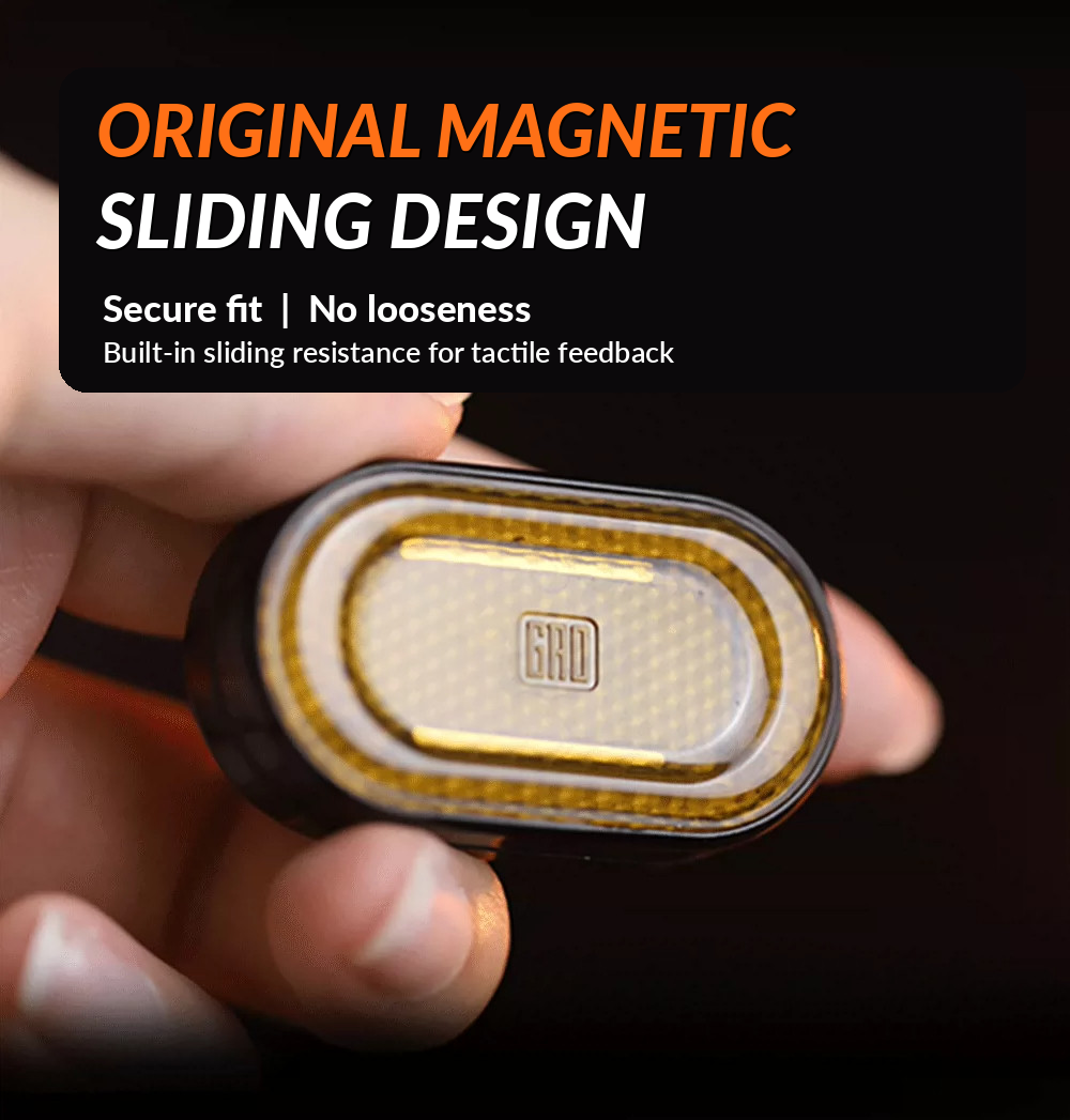 GAO STUDIO Rich Coin Gem Magnetic Dual-Track Fidget Slider