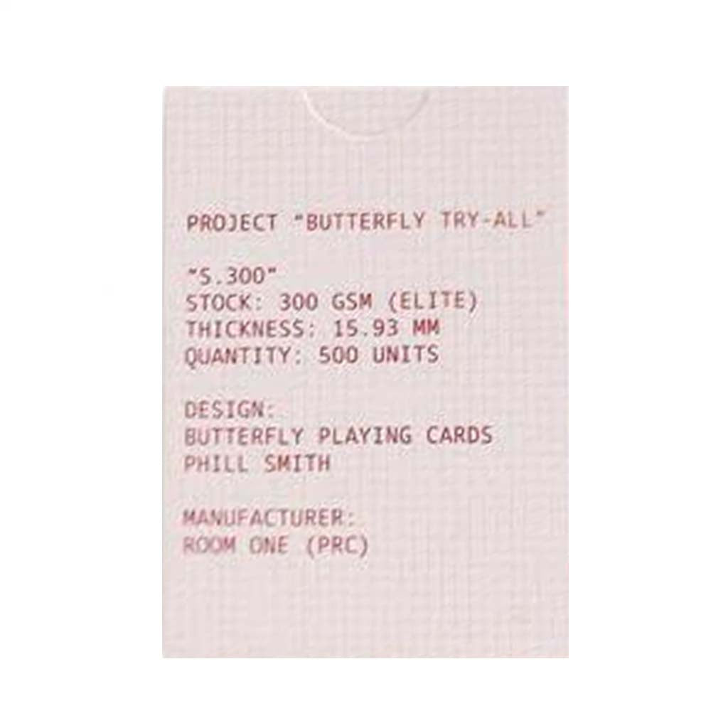 Butterfly Try-All - Room One X Butterfly Playing Cards ACC 2025