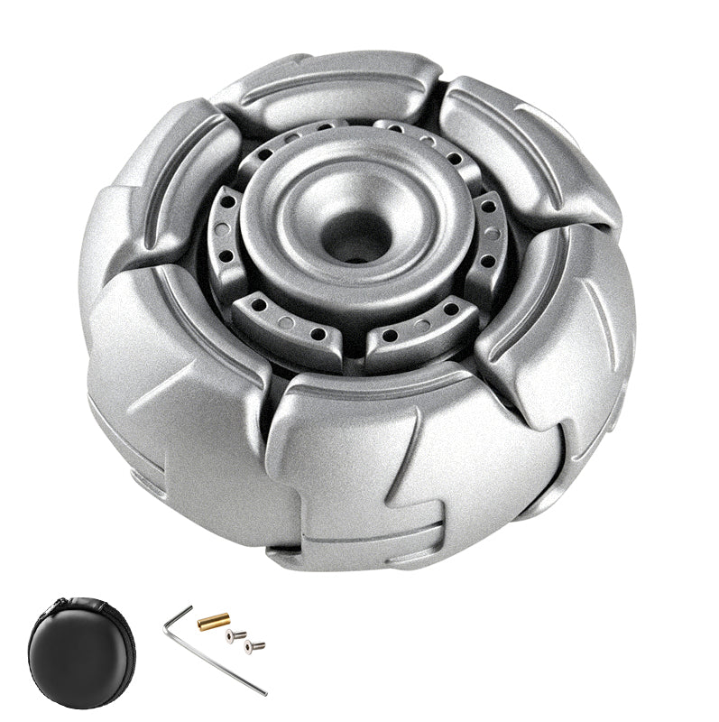 Pillbug Fidget Spinner, Open Armor Metal Fidget Spinners for Adults
