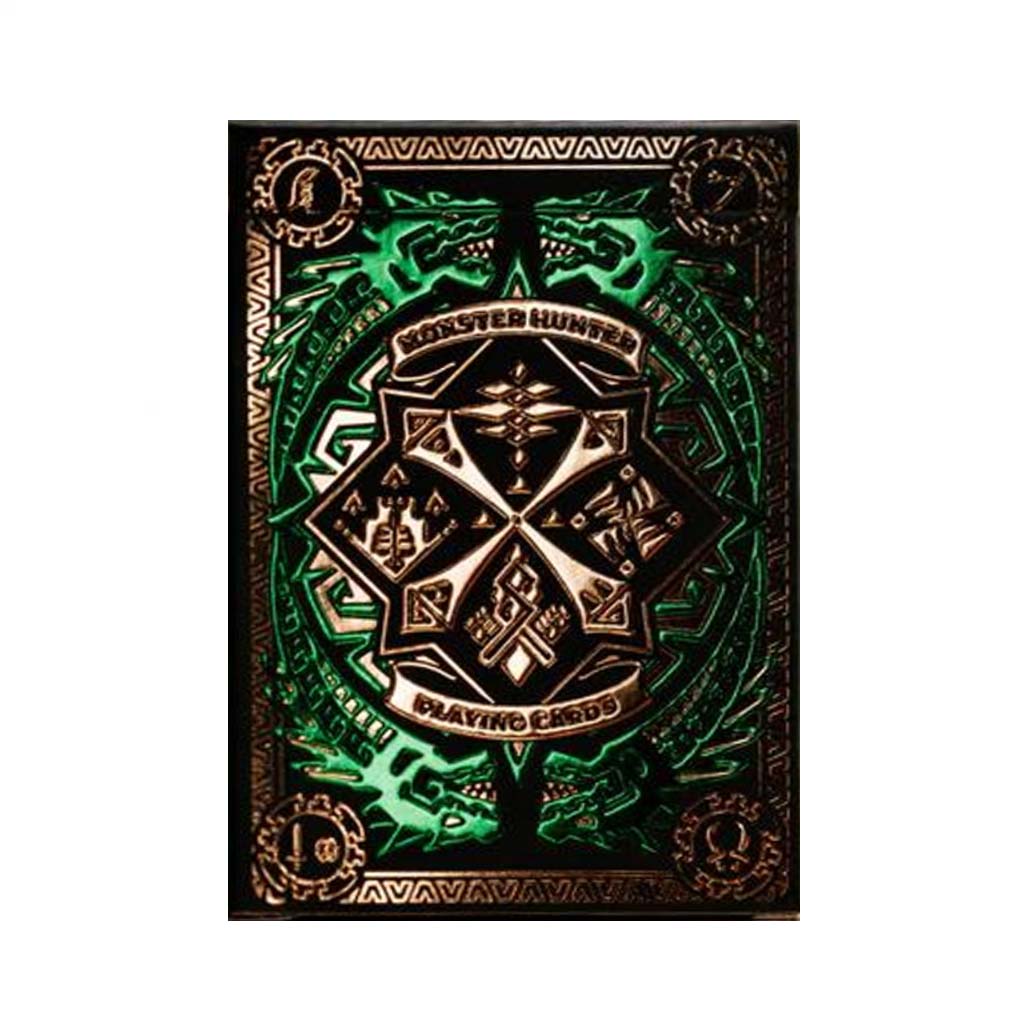 Monster Hunter Playing Cards - Collectors Edition Green