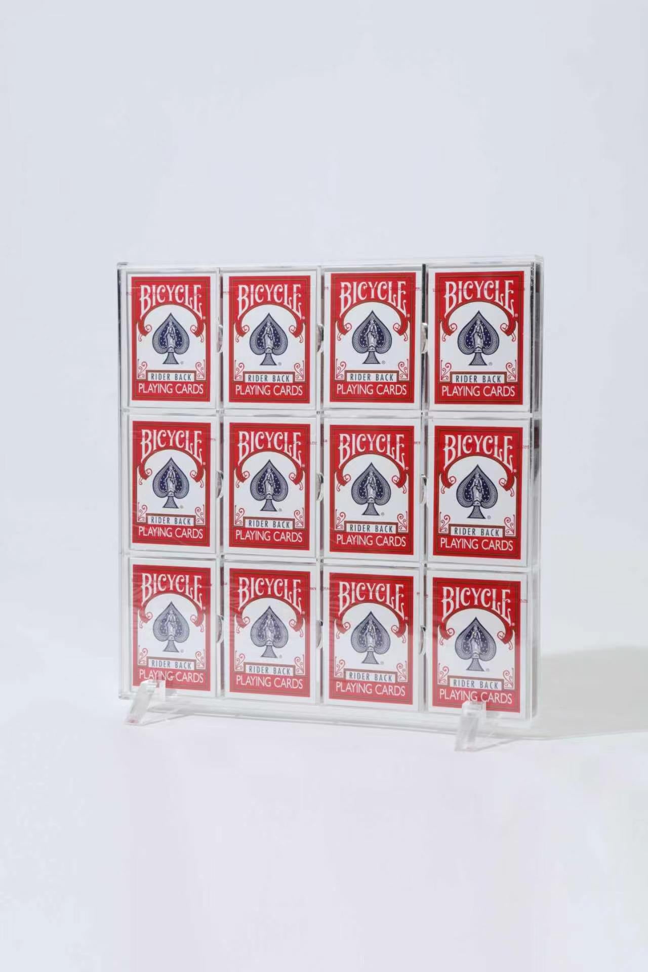 12 Decks Acrylic Box  （Cards not included）