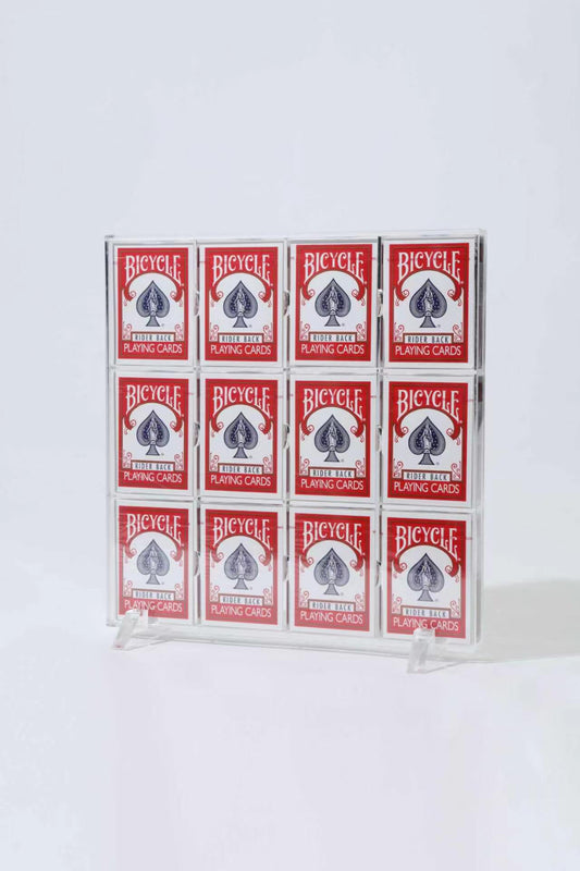 12 Decks Acrylic Box  （Cards not included）