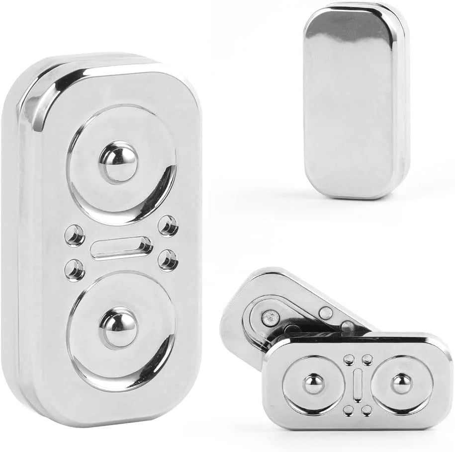 Magnetic Owl Fidget Slider – Metal EDC Spinner Gadget