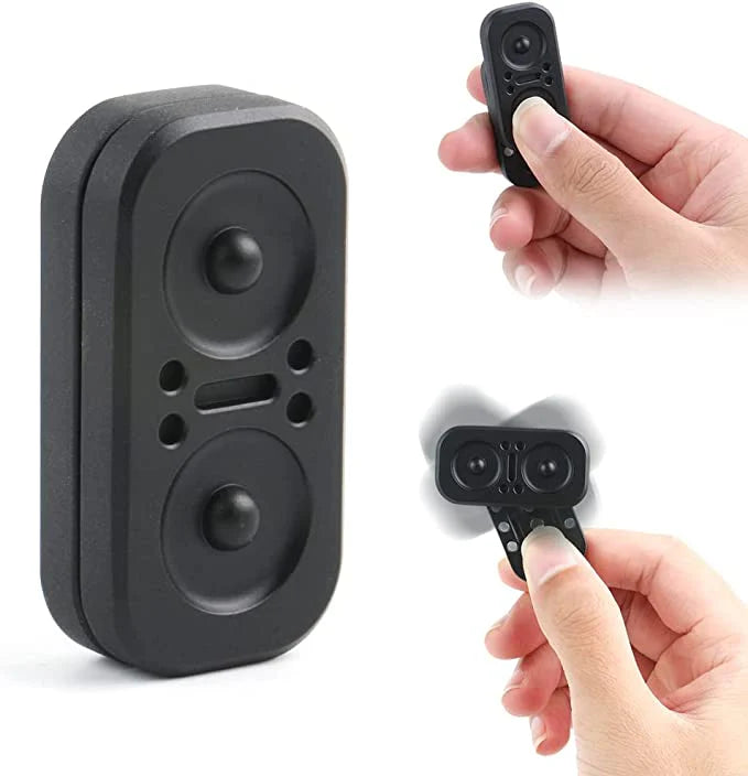 Magnetic Owl Fidget Slider – Metal EDC Spinner Gadget