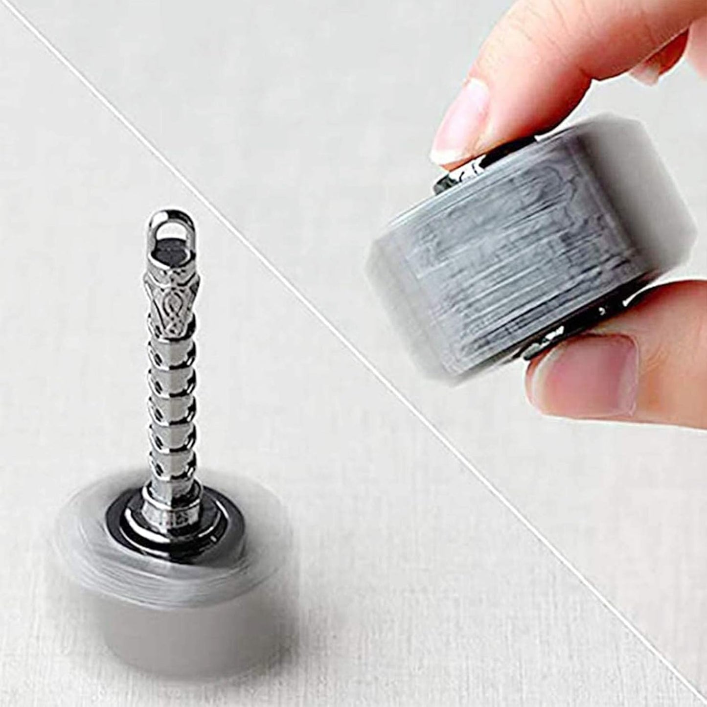 Mini Hammer Fidget Spinners Metal with Star Fidget Finger Spinner Toy