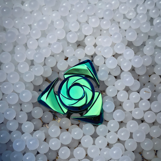 DLEDC New Zirconium Alloy Spin Blade Fidget Spinner