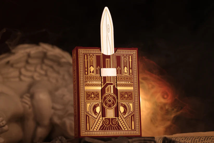 Assassin's Creed Legacy Ver. II Playing Cards - Garnet Hidden Blade Edition