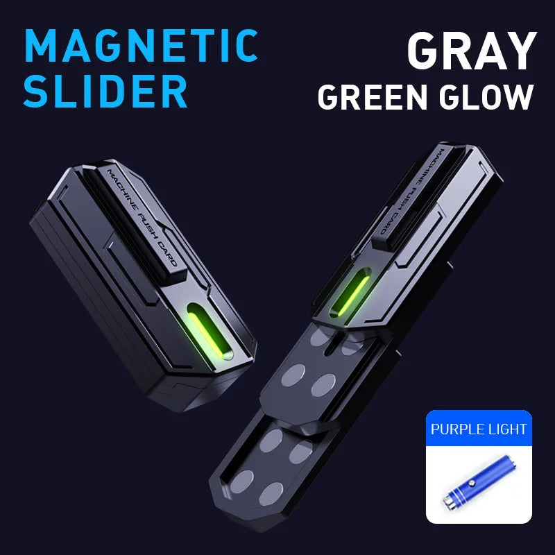 3 Layers Magnetic Metal Fidget Slider EDC Toy