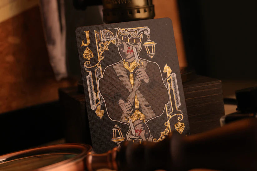 Jack the Ripper & Sherlock Holmes Playing Cards - Checkmate Edition
