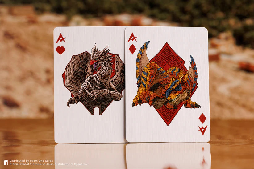 Monster Hunter Playing Cards - Collectors Edition Red