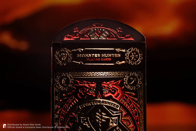 Monster Hunter Playing Cards - Collectors Edition Red