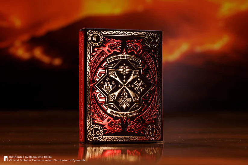 Monster Hunter Playing Cards - Collectors Edition Red