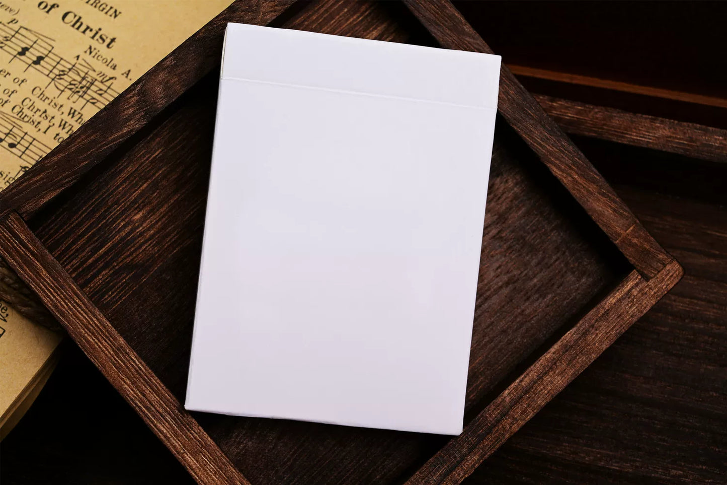Plain White Cards