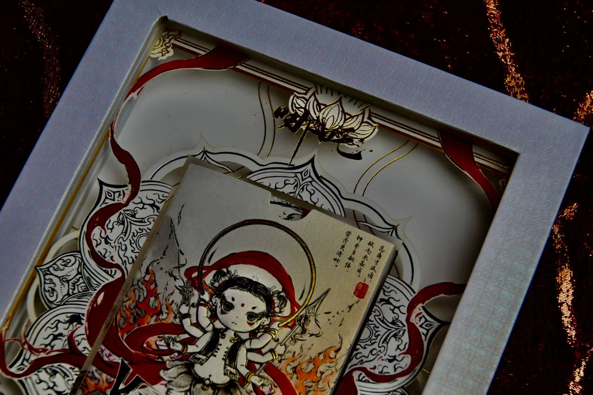 Nezha Paper Sculpture