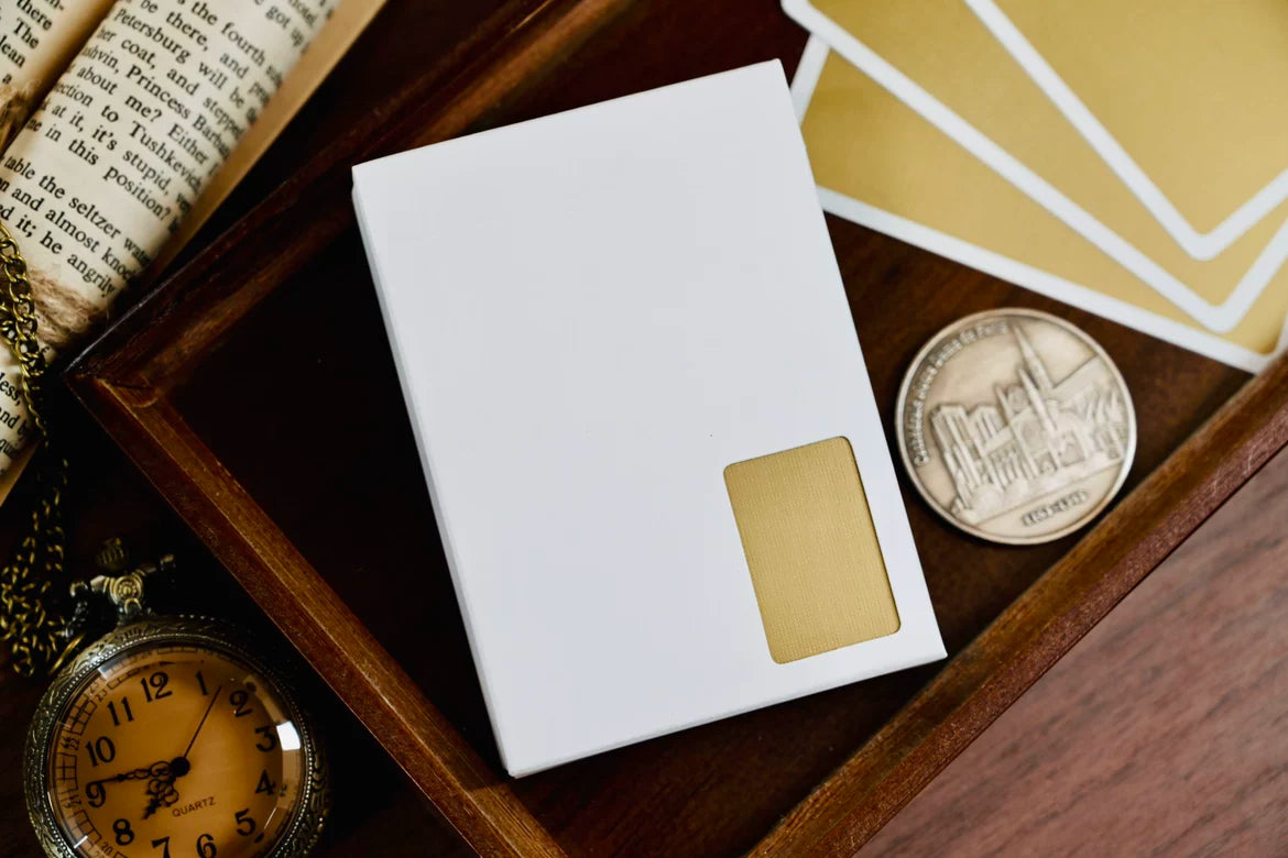Plain White Cards