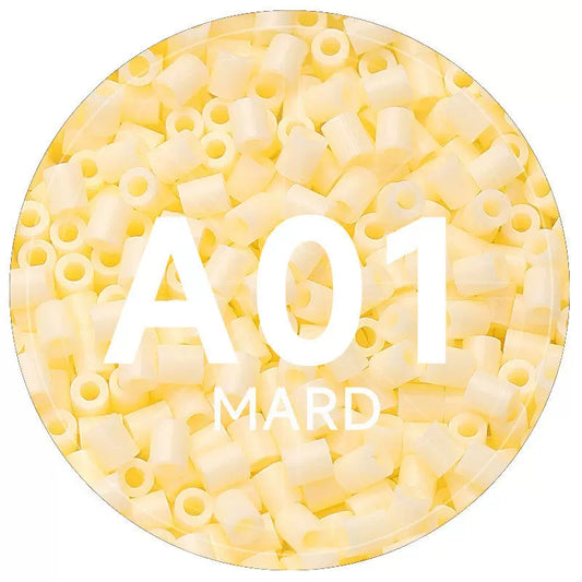 A1 Little Pudding 2.6mm Mini Fuse Beads Refill Pack, 1,000 Beads, 10g