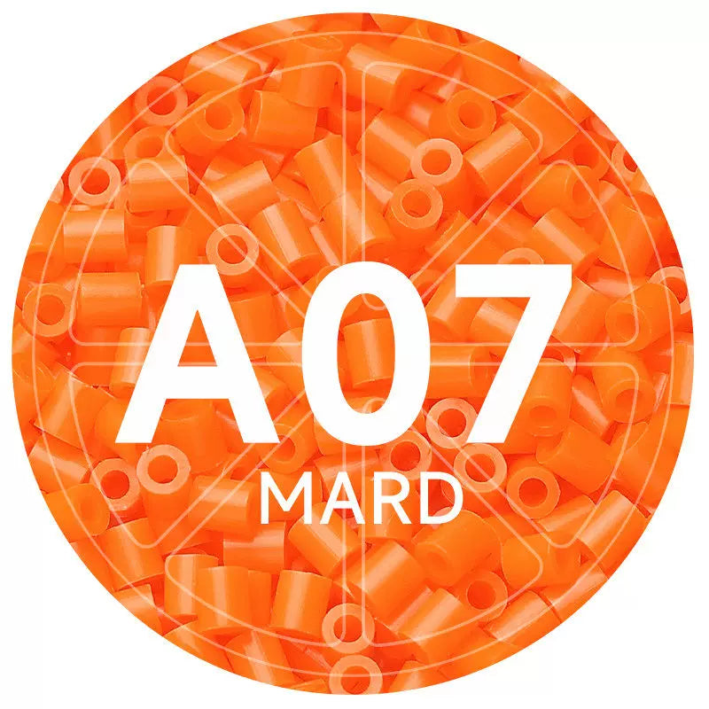 A7 Sweet Orange 2.6mm Mini Fuse Beads Refill Pack, 1,000 Beads, 10g