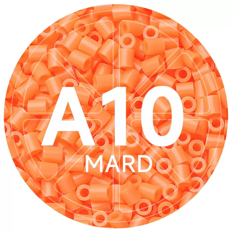 A10 Orange Soda 2.6mm Mini Fuse Beads Refill Pack, 1,000 Beads, 10g