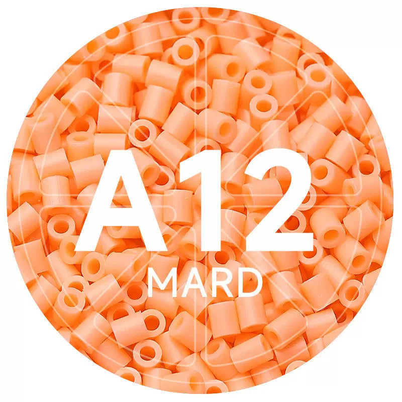 A12 Salmon 2.6mm Mini Fuse Beads Refill Pack, 1,000 Beads, 10g