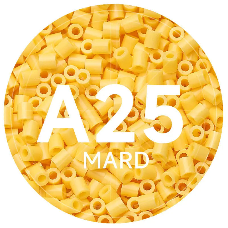 A25 Caramel 2.6mm Mini Fuse Beads Refill Pack, 1,000 Beads, 10g