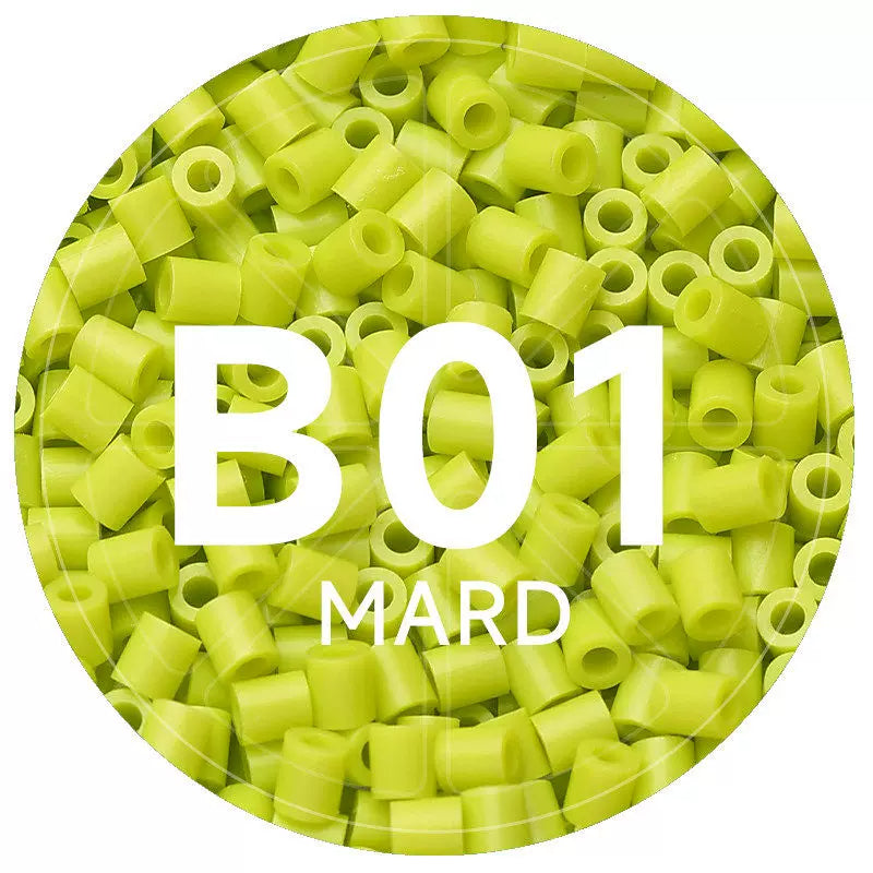 B1 Pistachio 2.6mm Mini Fuse Beads Refill Pack, 1,000 Beads, 10g