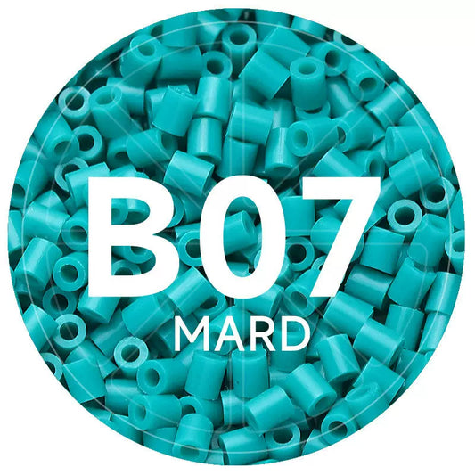 B7 Jade Green 2.6mm Mini Fuse Beads Refill Pack, 1,000 Beads, 10g