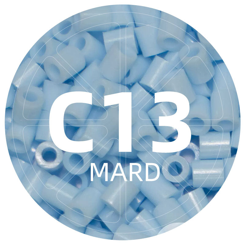 C13 White Cloud 2.6mm Mini Fuse Beads Refill Pack, 1,000 Beads, 10g