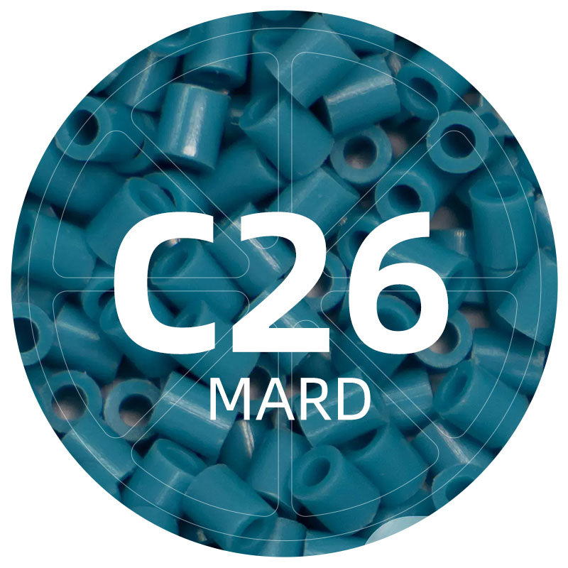 C Series 2.6mm Mini Fuse Beads Set, 29 Colors, 1,000 Beads per Color