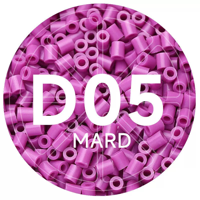 D5 Wild Rose 2.6mm Mini Fuse Beads Refill Pack, 1,000 Beads, 10g
